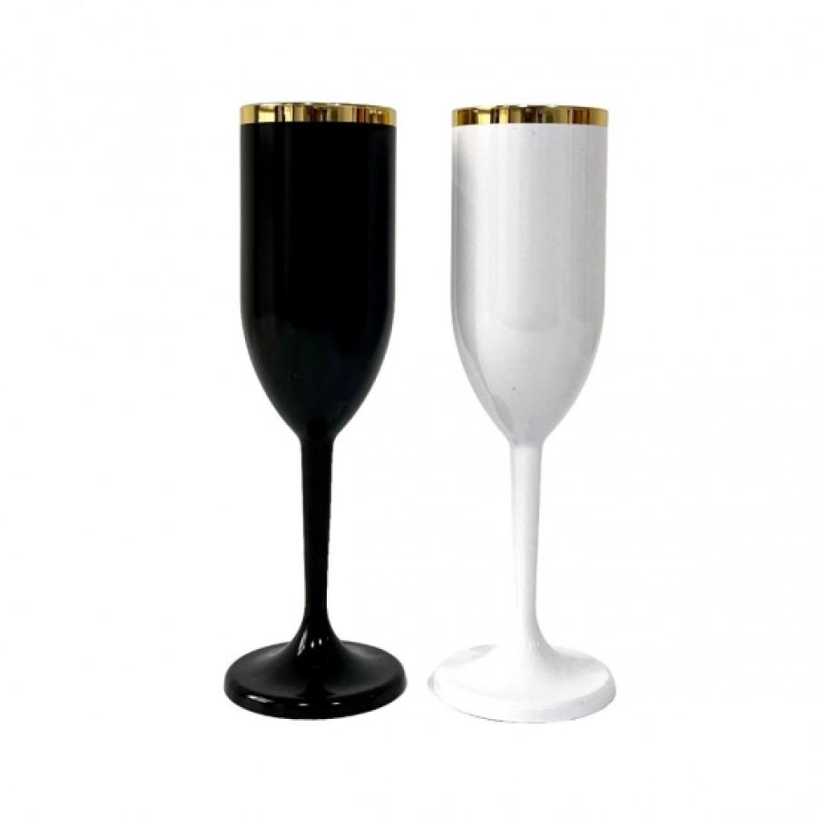 Copa Champagne Borde Dorado 190 ml